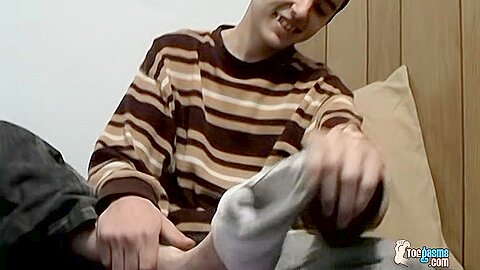 A Foot Jizzing Jack Off - Wiley