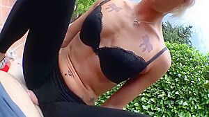 A Horny German Lady Changing Clothes And Giving Her Asshole In Pov
