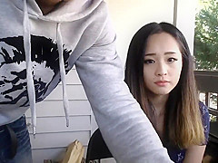 Amazingly cute girl fucked on webcam
