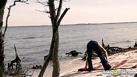Ass Slamming At The Beach - Christopher Daniels & Colby Keller