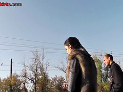 Autumn video upskirt with a lonely girlfriend