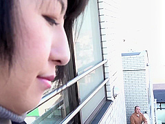 B3G2602-A widowed mature woman who is immediately fucked at the entrance by a middle-aged man