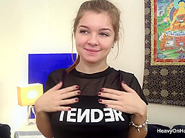Babyfaced Anal Queen With Renata Fox - HeavyOnHotties