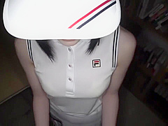Beautiful girlfriend is a beauty from sports club