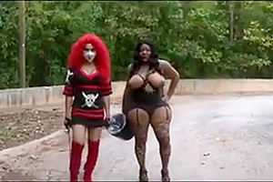 Big Bitch And Sasha Str0k3s Xxx