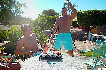Birthday Sex - Des Irez, Roman Todd And Big Dicks