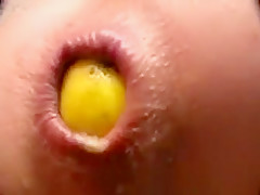 Bizarre skinny amateur extreme anal toys and objects