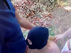 Bukkake Offerte En Pleine Nature Par Step son Mari