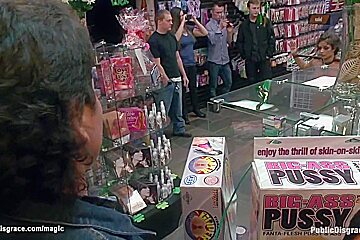 Busty Latina Ass Fucked In Porn Shop - Princess Donna Dolore, Jynx Maze And Princess Donna