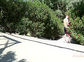 Busty Redhead Cougar Milf Jojo Fucks The Gardener