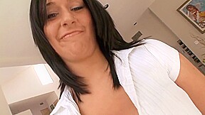 Busty brunette bitch screwed hard by James Deen by Porno Stars