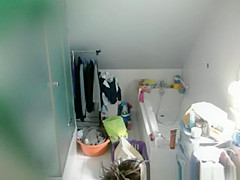 Busty wife out of shower