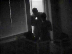 Caught Neigbors orgy at the balcony