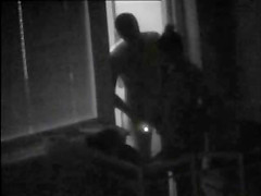 Caught Neigbors orgy at the balcony
