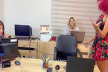 Celeste Alba, Pool Travix And Andy Cortes - Previus My Companions And Me Fuck A Delivery 18 Min