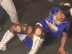Chun Li - Cuffed Humiliated