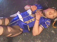 Chun Li - Cuffed Humiliated