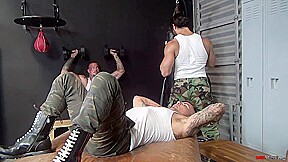 Court Martial Gang Fuck - 1 - Silver Steele, Sean Duran Orgy