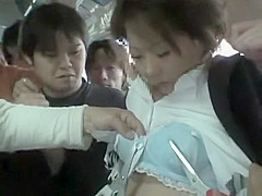 Crazy Japanese model in Amazing Public, Outdoor JAV movie