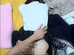 Crazy Japanese slut in Fabulous Stockings, Masturbation JAV clip