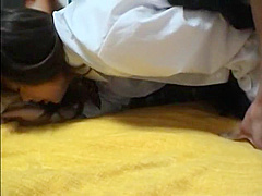 Crazy Japanese slut in Fabulous Stockings, Masturbation JAV clip