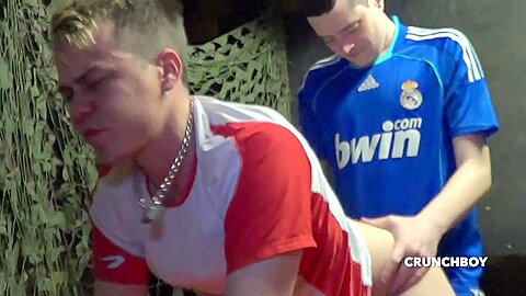 Cristian Martin Fucked Bareback In Backroom - StraightBoysFuckGay