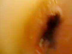 Cucumber In Gaping Asshole