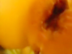 Cucumber In Gaping Asshole