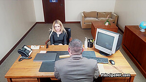 Curvy Latina Housewife Meets Big Dick At The Office