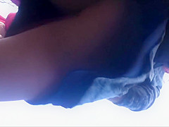 Cute teen 18+ girl Upskirt 1