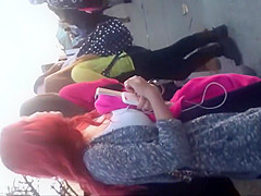 Cute teen 18+ girl Upskirt 1