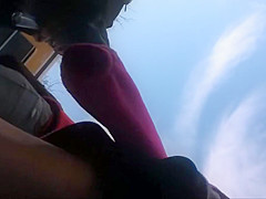 Cute teen 18+ girl Upskirt 1