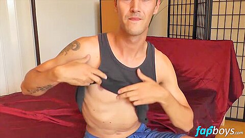 Denis whips it out on the bed - Denis Marpol