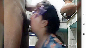 Desi Blowjob In Home