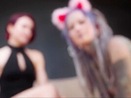 Dominatrix Controls Tattooed Anuskatzz - Miss Flora