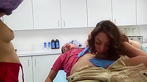 Double Nurse HandjobBlowjob
