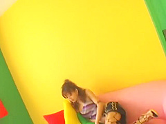 Exotic Japanese slut Akane Hotaru in Amazing DP, Close-up JAV scene