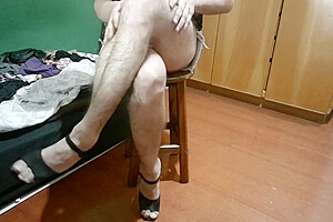 Femboy Teasing His Hot Legs