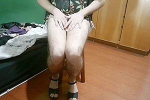 Femboy Teasing His Hot Legs