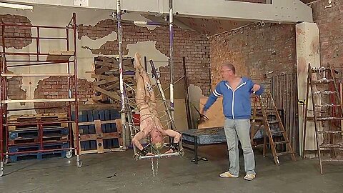 Flogged & Stroked Free Of Cum - Izan Loren & Sebastian Kane