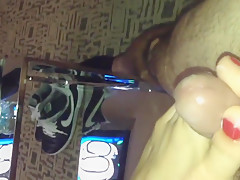Footjob beat down filipina in HK