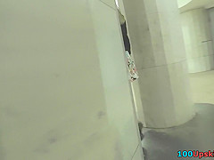 Free upskirt videos demonstrate a chubby woman