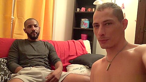 French slut fucked barebac by straight Arab Tahar - InterracialBarebackSex