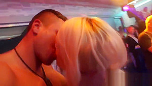 Frisky teenies get entirely foolish and nude at hardcore party