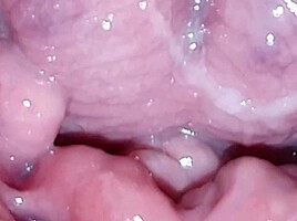 Gaping My Fat And Hairy Pussy