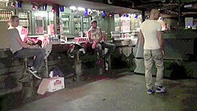 Gay used by 2 straight in cruising in Paris - CrunchBoy