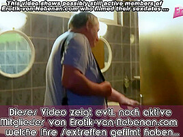 German amateur milf big tits fucked the caretaker