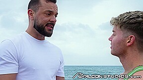 Giga Chad Latino Hunk Shoves His Cock Into Tight Jock's Ass