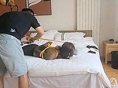 Gold Rope Bondage