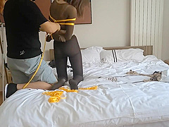 Gold Rope Bondage